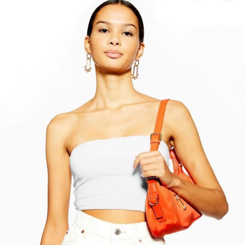 Nordstrom’s Topshop ribbed knit boobtube - Picture 5 of 7